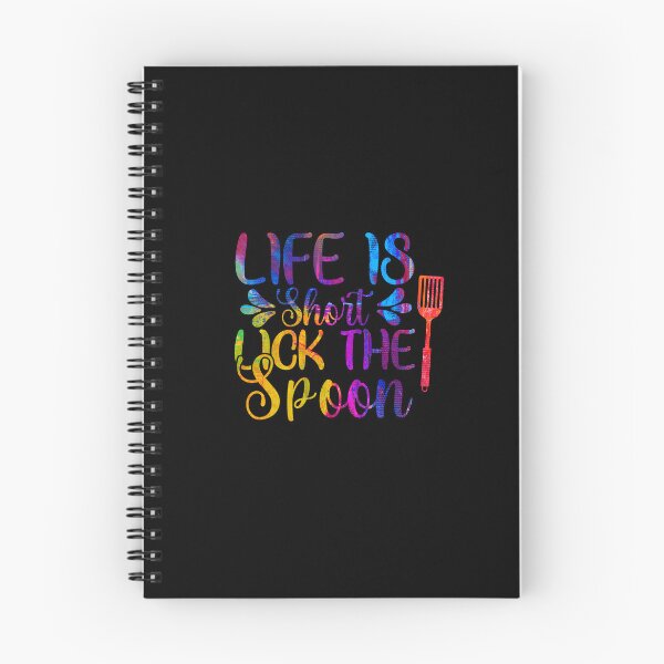 Item preview, Life Is Short Lick the Spoon by NSD designed and sold by NikitaSkyDesign.