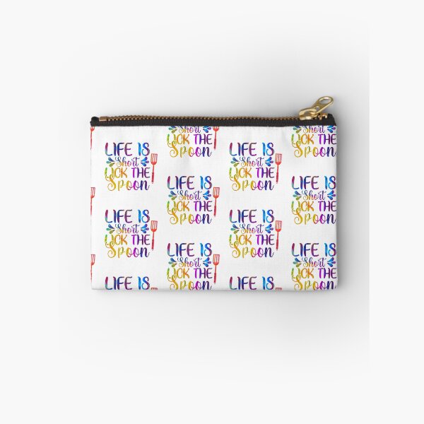 Item preview, Life Is Short Lick the Spoon by NSD designed and sold by NikitaSkyDesign.