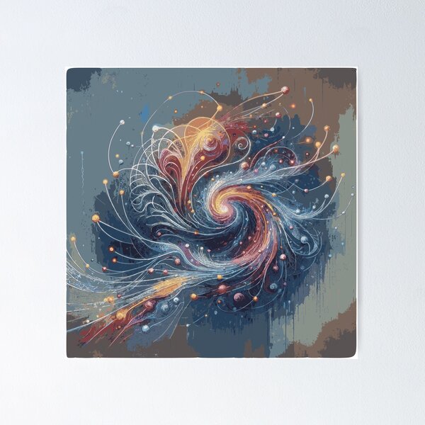 Item preview, Swirling Vortexes of Color designed and sold by BearlyCreative.