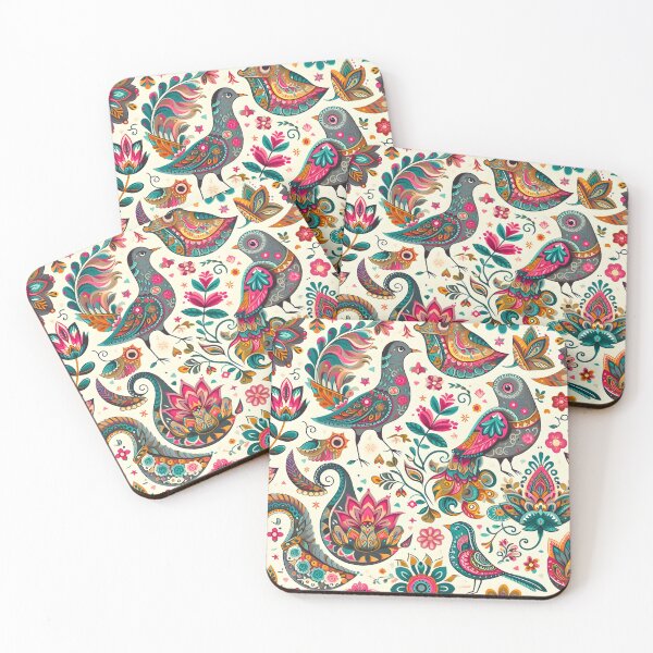 Item preview, Indian art inspired pattern designed and sold by CulturalVibes.