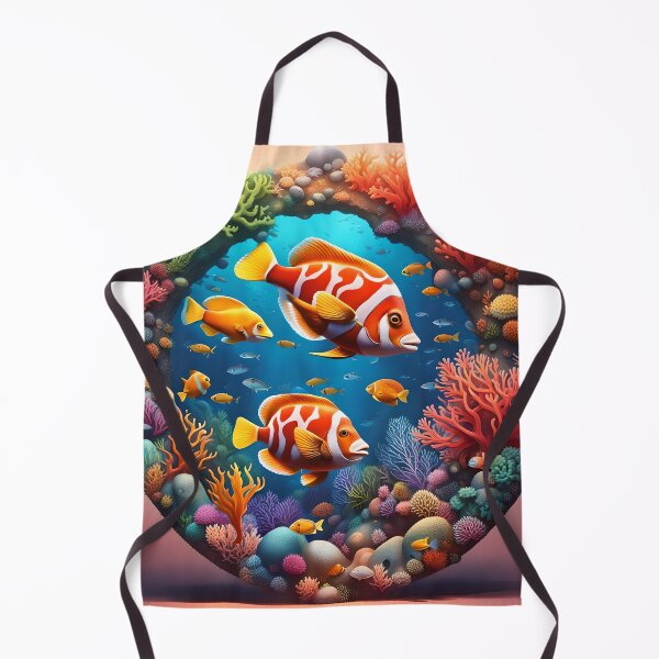 Item preview, Sphere with colourful fish and corals designed and sold by Conservation Art Emporium.