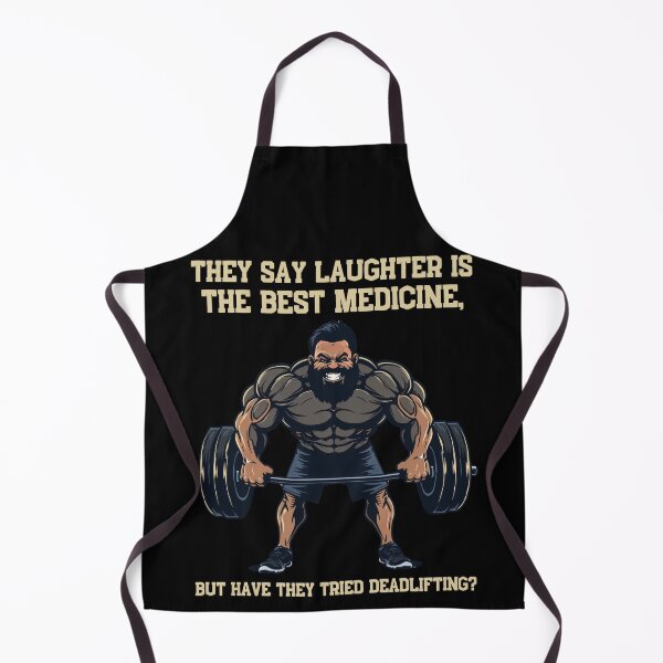 Item preview, GYM - They Say Laughter Is The Best Medicine, But Have They Tried Deadlifting? designed and sold by Marcin Kulka.