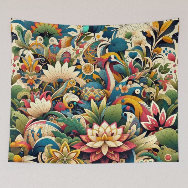 Item preview, Enchanted Flora and Fauna Mosaic designed and sold by FarBeyound.