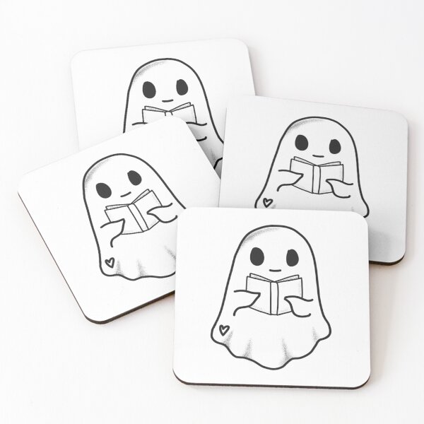 Item preview, Bookworm Ghost designed and sold by StrawberryUnicornCo.