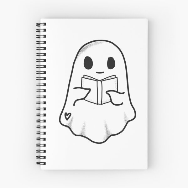 Item preview, Bookworm Ghost designed and sold by StrawberryUnicornCo.