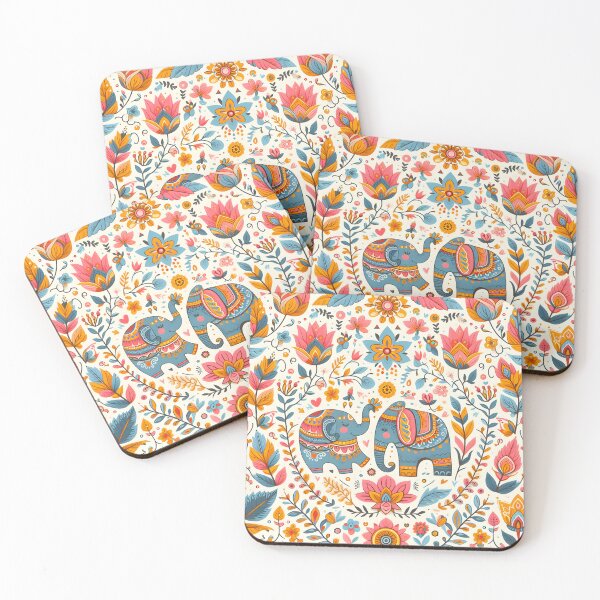 Item preview, Indian art inspired pattern designed and sold by CulturalVibes.