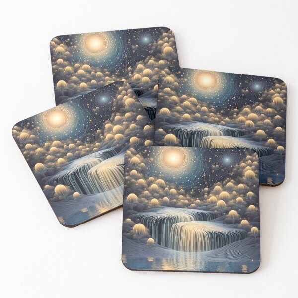 Item preview, Surreal Moonlit Landscape designed and sold by Conservation Art Emporium.