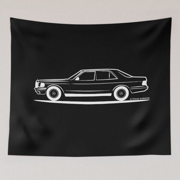 Item preview, Mercedes 450 SE Sedan W116 White designed and sold by Frank Schuster.
