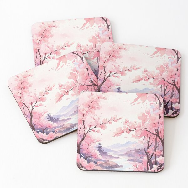 Artikelvorschau, Asiatische Landschaft mit Sakura-Blüte entworfen und verkauft von natalielaf.