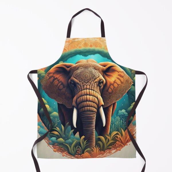 Item preview, Elephant Mandala designed and sold by Conservation Art Emporium.