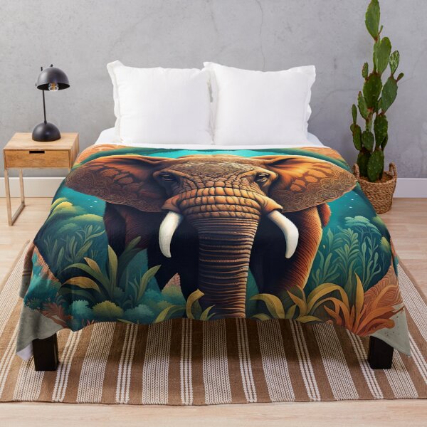 Item preview, Elephant Mandala designed and sold by Conservation Art Emporium.