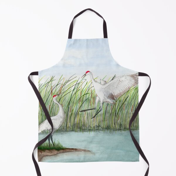 Item preview, Wetland Renewal- Sandhill Cranes designed and sold by Dayanna Knight.