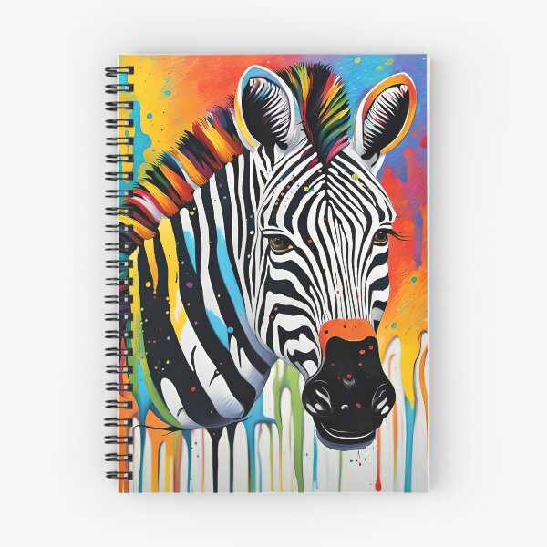 Item preview, Rainbow Zebra designed and sold by Conservation Art Emporium.