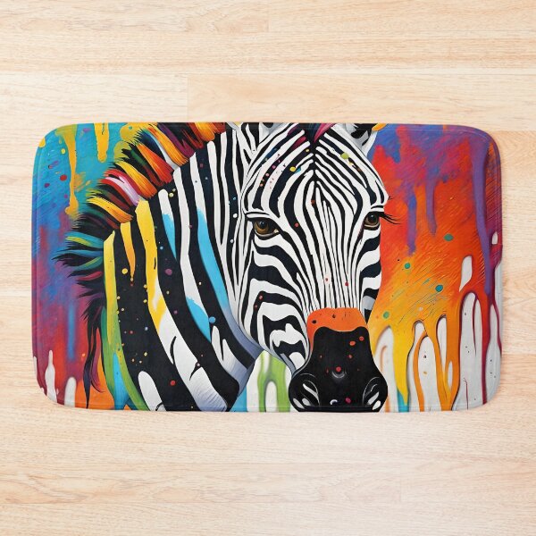 Item preview, Rainbow Zebra designed and sold by Conservation Art Emporium.