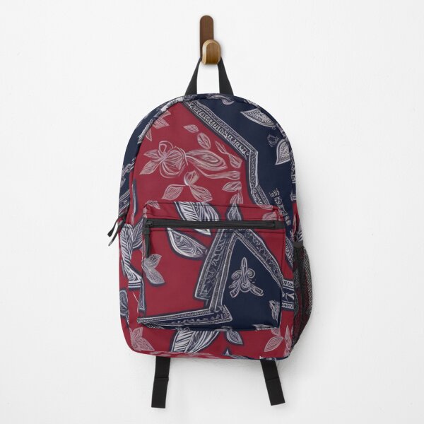 Item preview, RogerPattern - "Dynamic Fusion: Red, Blue, and White Bandana Print" designed and sold by RogerPattern.
