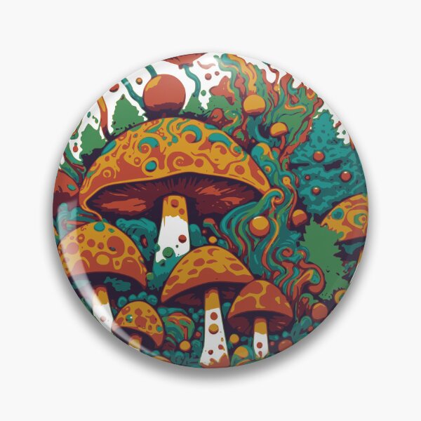 Item preview, Colorful mushrooms designed and sold by ocorvo.
