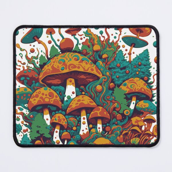 Item preview, Colorful mushrooms designed and sold by ocorvo.