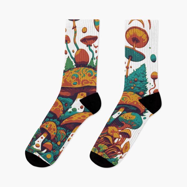 Item preview, Colorful mushrooms designed and sold by ocorvo.