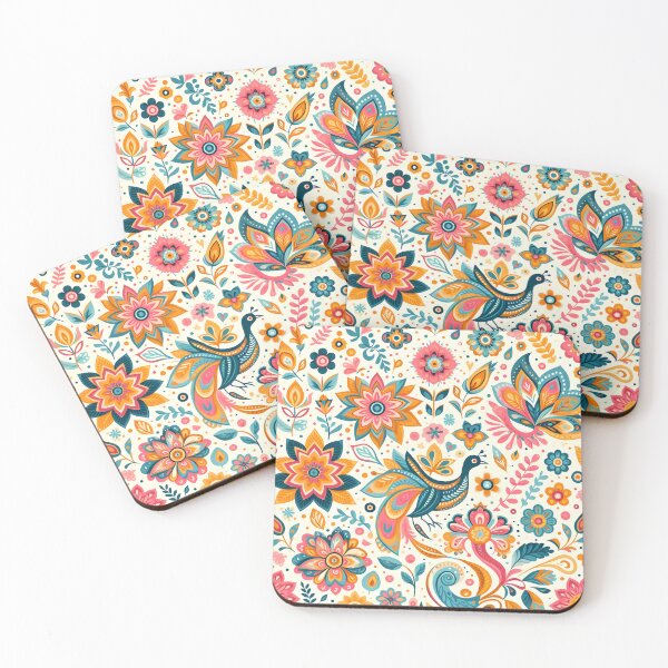 Item preview, Indian art inspired pattern  designed and sold by CulturalVibes.