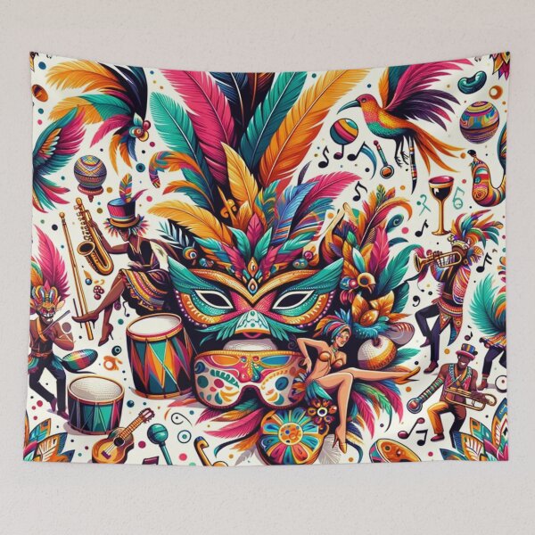 Item preview, Carnival of Vibrant Rhythms designed and sold by FarBeyound.
