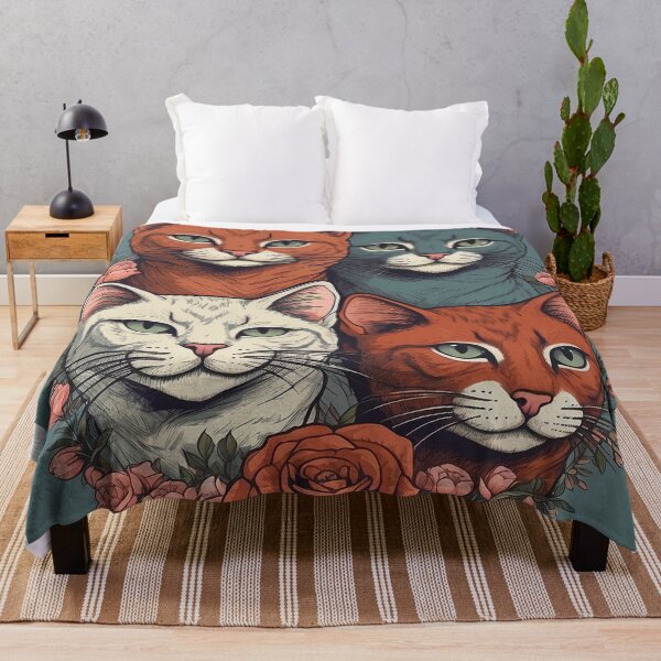 Item preview, The four cats designed and sold by saly55887.