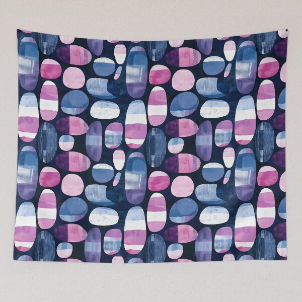 Item preview, Irregular Oval Pebbles Pattern designed and sold by Snifferius.