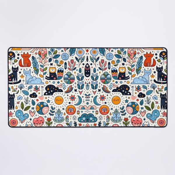 Item preview, Whimsical Nature and Celestial Animals Pattern designed and sold by FarBeyound.