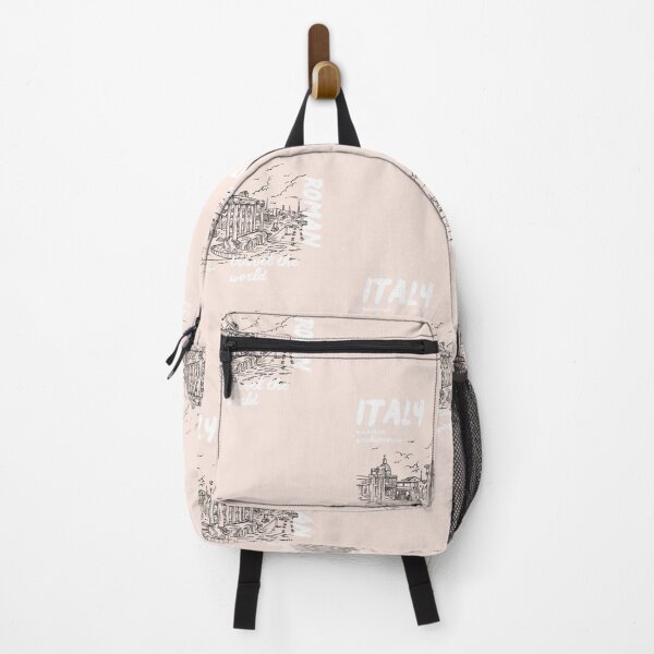Item preview, Italy, Roman | Pastel Pink Background designed and sold by RM-Journey.
