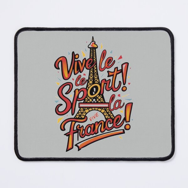 Item preview, Vive le Sport! Vive la France! Eiffel Tower Celebration Design designed and sold by DesigntshirtWB.