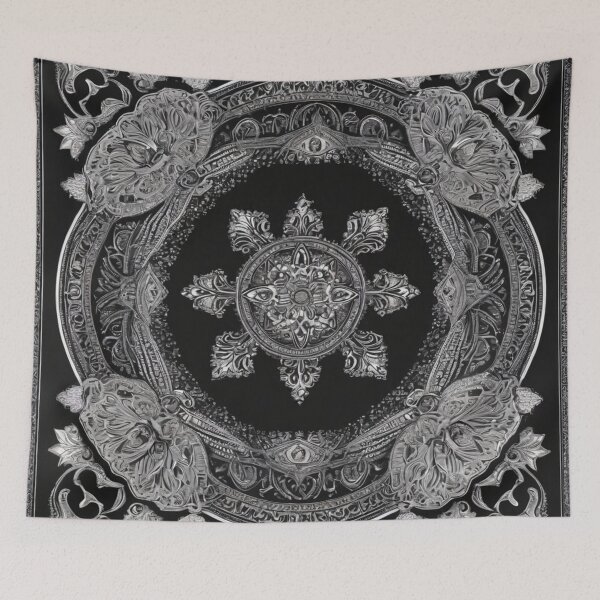 Item preview, RogerPattern - "Dynamic Monochrome: A Bold Black and White Pattern" designed and sold by RogerPattern.