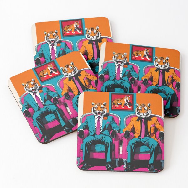 Item preview, Boss Tigers: Fierce Leaders Perched on Thrones designed and sold by GrizzlyCollective.