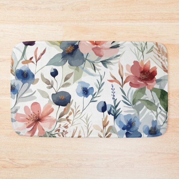 Item preview, Vibrant Watercolor Floral Pattern designed and sold by printmala.