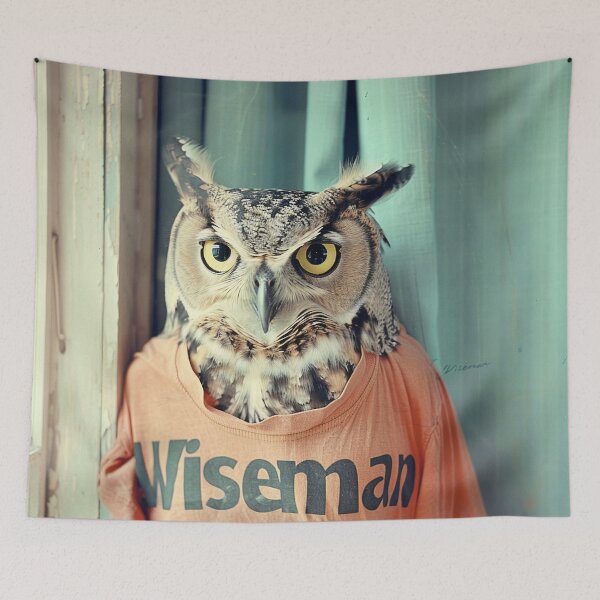 Item preview, Wiseman: The Enigmatic Long Eared Owl designed and sold by Brendon987.