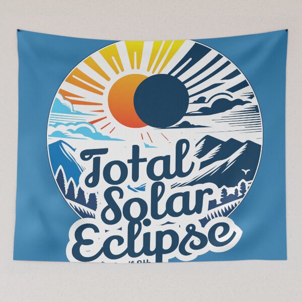 Item preview, Total Solar Eclipse April 8th 2024 designed and sold by relaxedcreative.