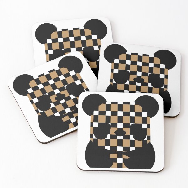Item preview, Plaid panda vibes designed and sold by LittleBabyStyle.