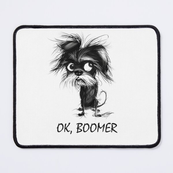 Item preview, Ok Boomer Funny Dog designed and sold by sheprint.