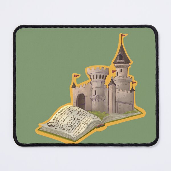 Item preview, Golden storyboook castle designed and sold by KaijuCupcakes.