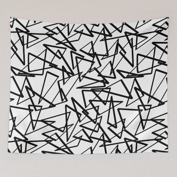 Item preview, Midcentury Triangle Groove designed and sold by Squilla Design Studio.