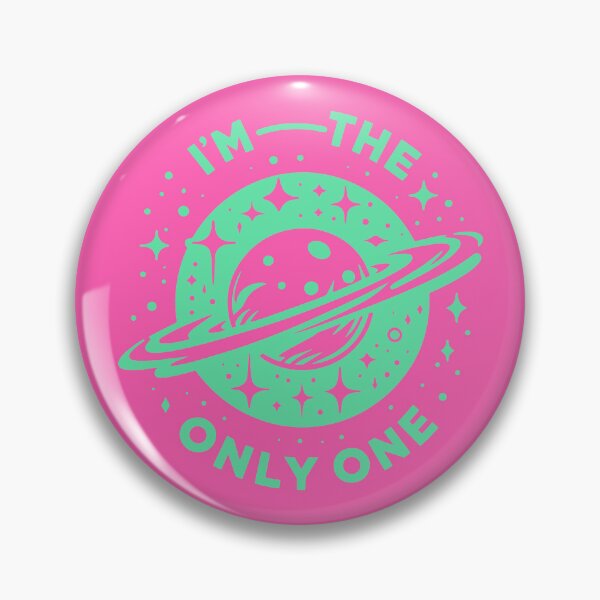 Item preview, I'm The Only One Green Over Pink designed and sold by Atlas Kai.