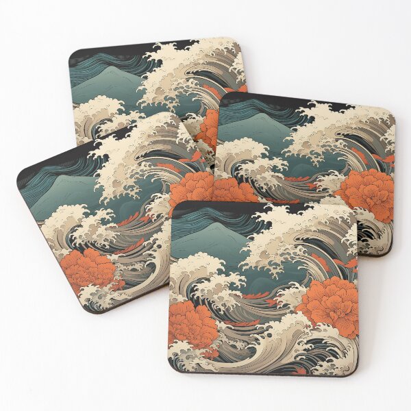 Item preview, Onde e fiori designed and sold by Cris888.