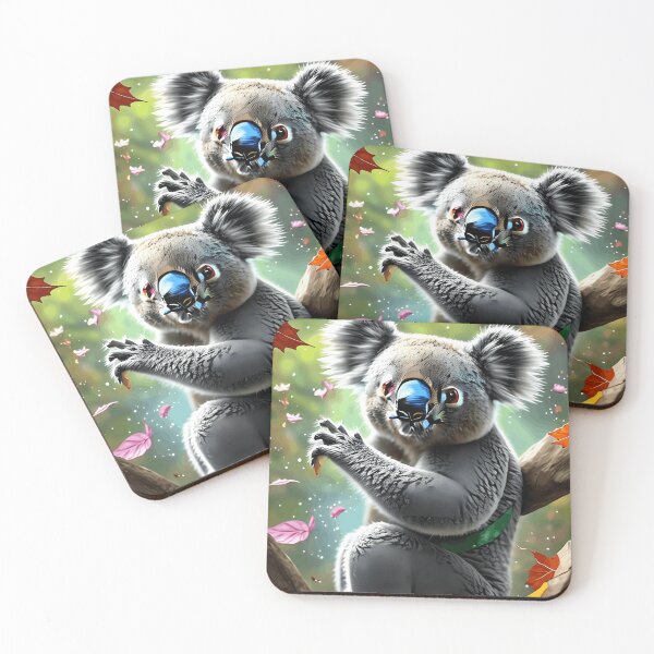 Item preview, Koalas Dance of Whirling Leaves designed and sold by MariamGardner.