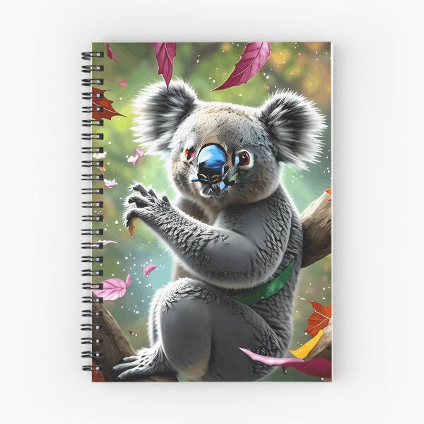 Item preview, Koalas Dance of Whirling Leaves designed and sold by MariamGardner.