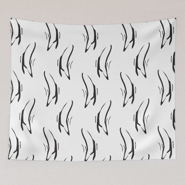 Item preview, Minimalist Midcentury Spadefish  designed and sold by Squilla Design Studio.
