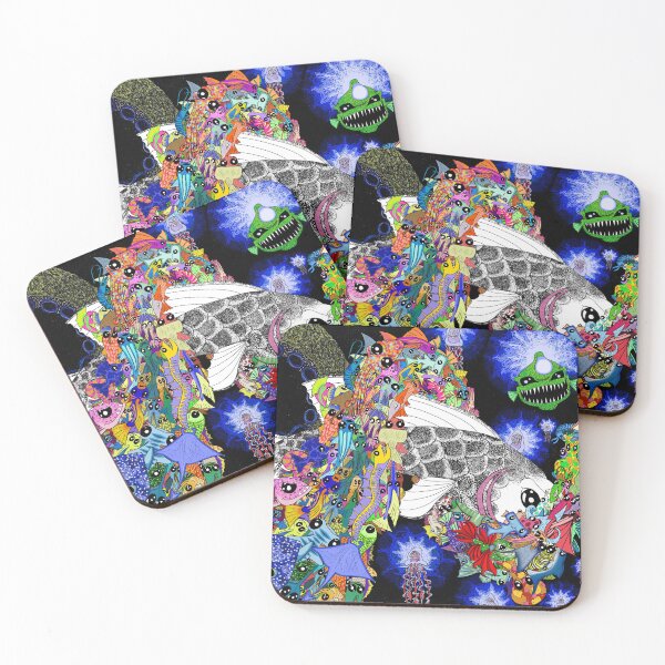 Item preview, Friendly fishes, Deep denizens, and Alien Abyssals designed and sold by WarneArt.