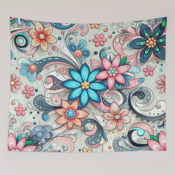 Item preview, Beautiful flowers pattern designed and sold by Coollzone.
