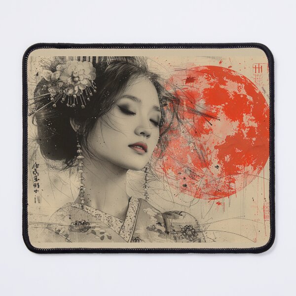 Item preview, Kissable Geisha designed and sold by BartHugoKnight.