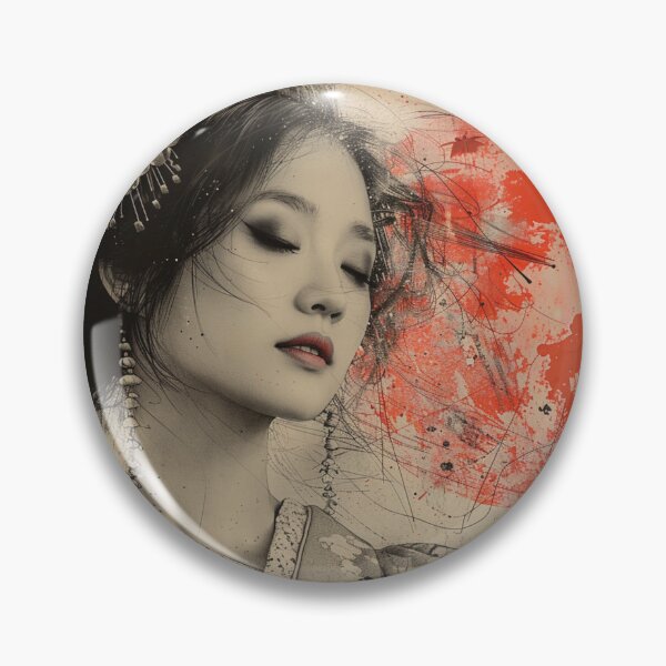 Item preview, Kissable Geisha designed and sold by BartHugoKnight.