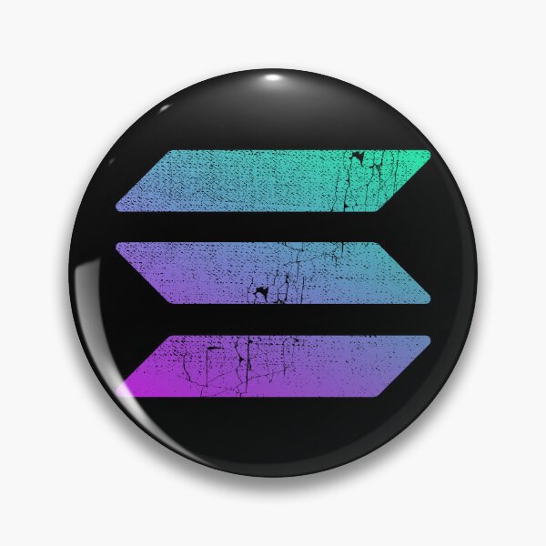 Item preview, Vintage Solana Logo designed and sold by CryptoRocks.