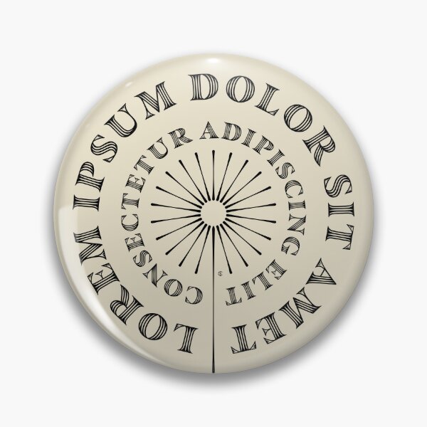 Item preview, Lorem Ipsum Cirlces (black) designed and sold by Murder of Crows.