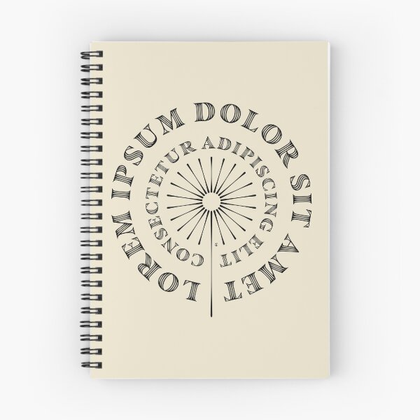 Item preview, Lorem Ipsum Cirlces (black) designed and sold by Murder of Crows.